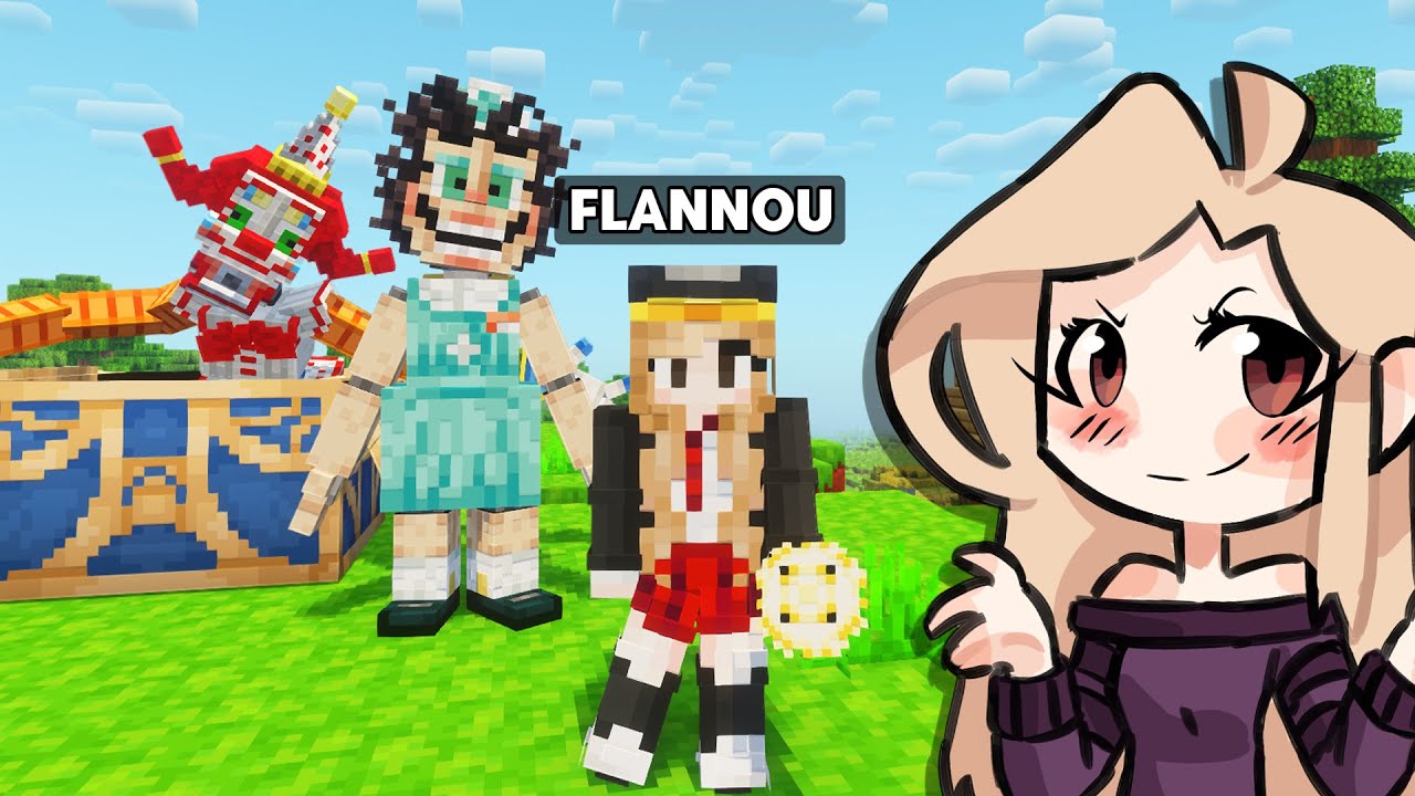 LES ANIMATRONICS de SECRET OF THE MIMIC ARRIVENT sur ma SURVIE FNAF Minecraft...?!!