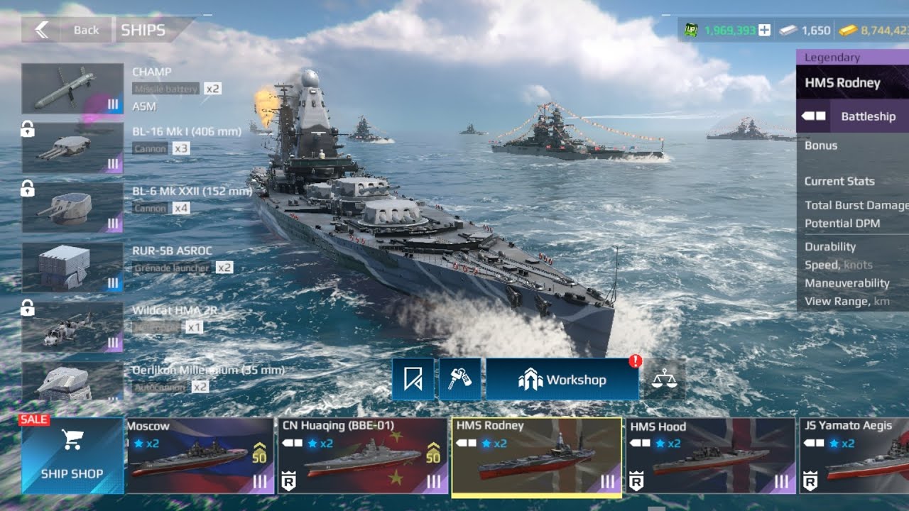 HMS Rodney Is Here ! TEST