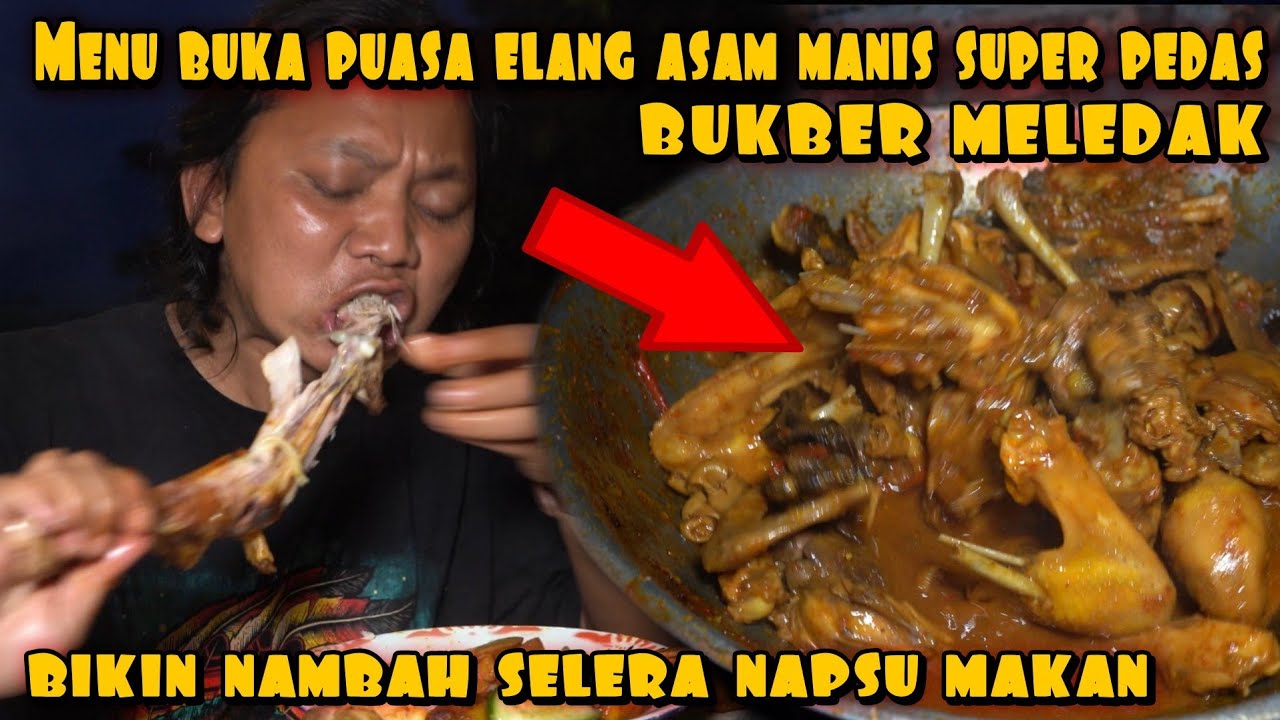 BUKBER MASAK ELANG DARAT ASAM MANIS PEDAS