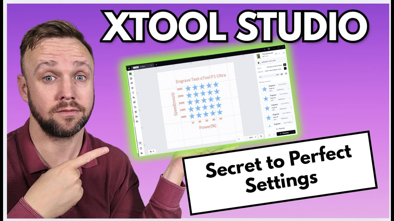 Как провести тест материалов в xTool Studio (руководство для начинающих)