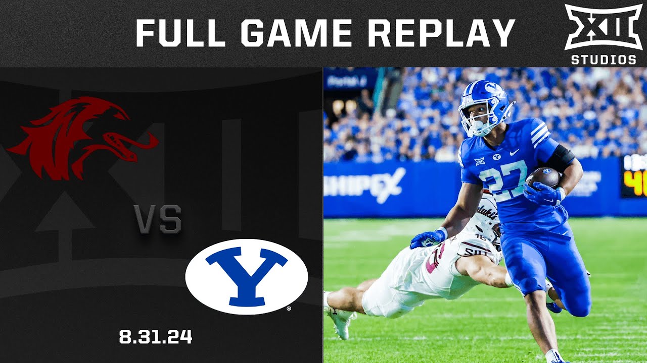 Southern Illinois vs. BYU (8.31.24) Full Game Replay | Big 12 Football