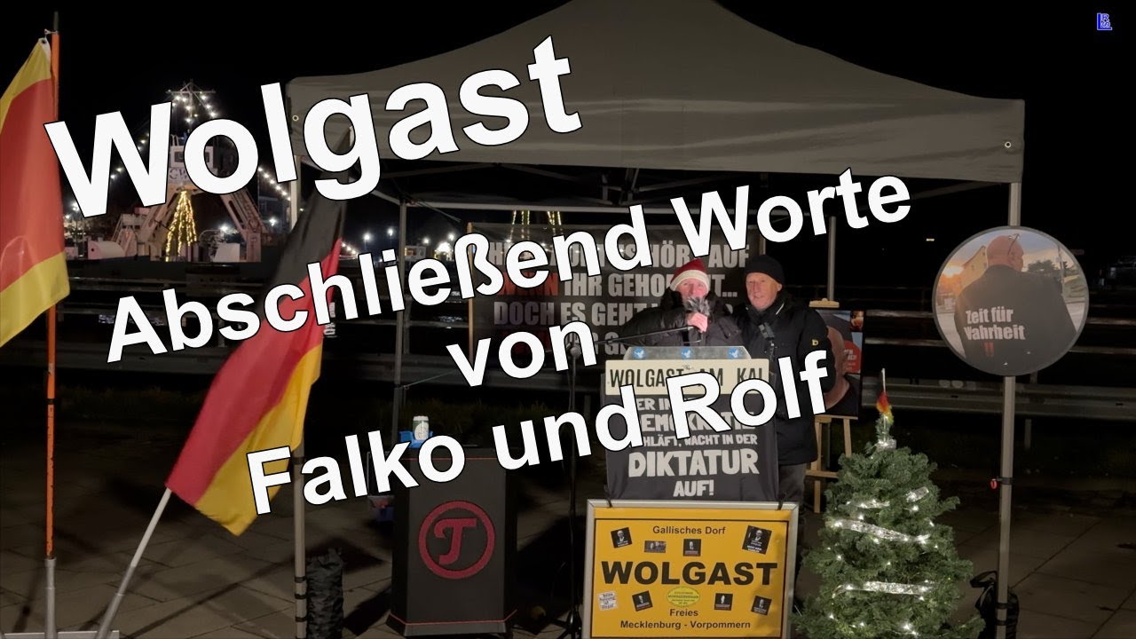 Wolgast - Abschließende Worte von Falko und Rolf 16-12-2025