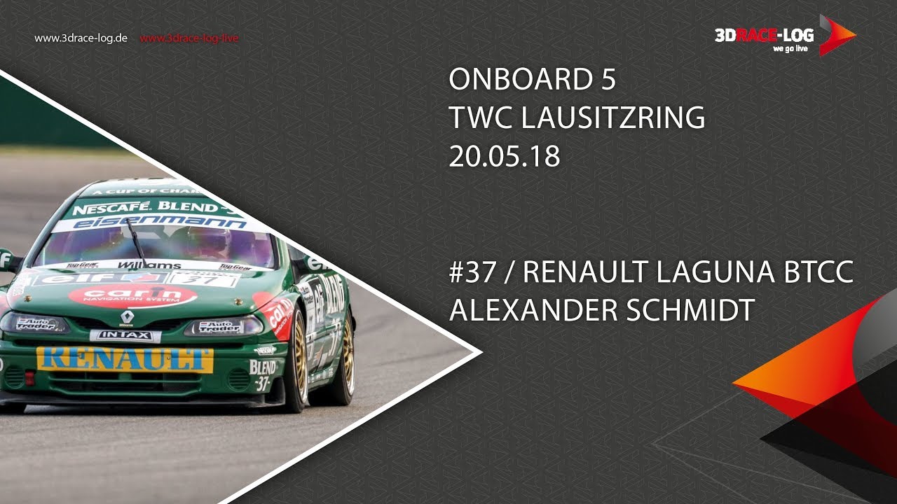 Tourenwagen Classics Onboard 5, #37 Renault Laguna BTCC, Alexander Schmidt, Rennen