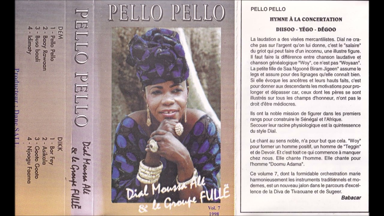 Dial Moussa Al&eacute; & le Groupe Full&euml; - Idimaty
