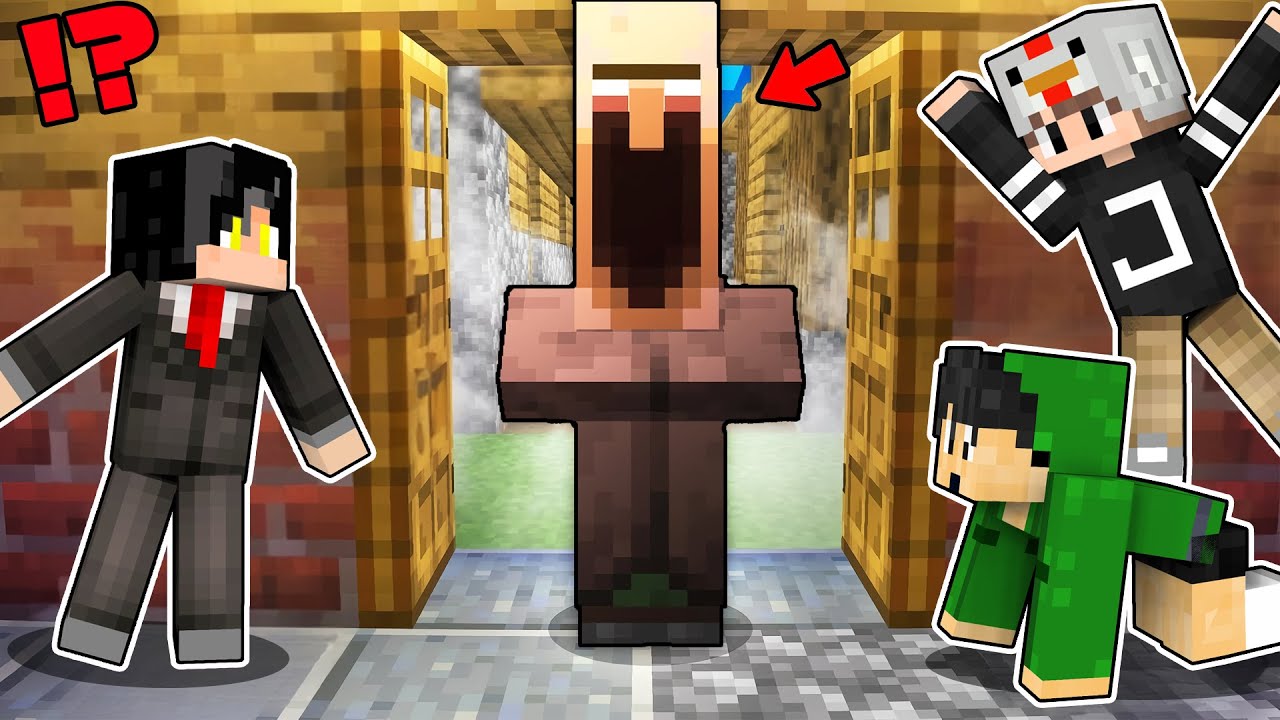 Screaming Villager HUNTS ME in MINECRAFT