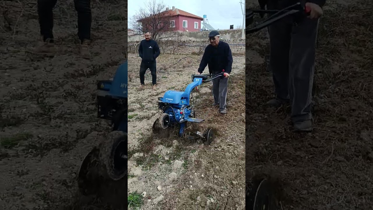 HYUNDAİ H 75 2+1 7 HP BENZİNLİ ÇAPA MAKİNASI 