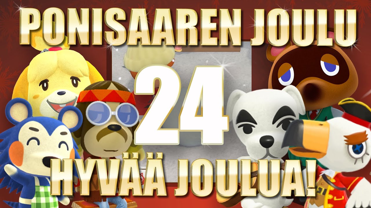 Ponisaaren Joulu 24 - Animal Crossing Joulukalenteri