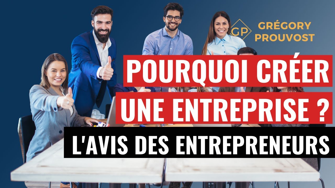 Pourquoi créer une entreprise ? [ Avis des entrepreneurs ] - Expert-Comptable FICO -Grégory PROUVOST