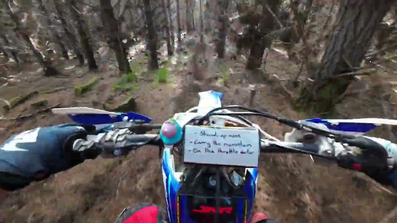 MORE FLOWING SINGLE TRACK - Tyre Block Trail Ride - Short Loop