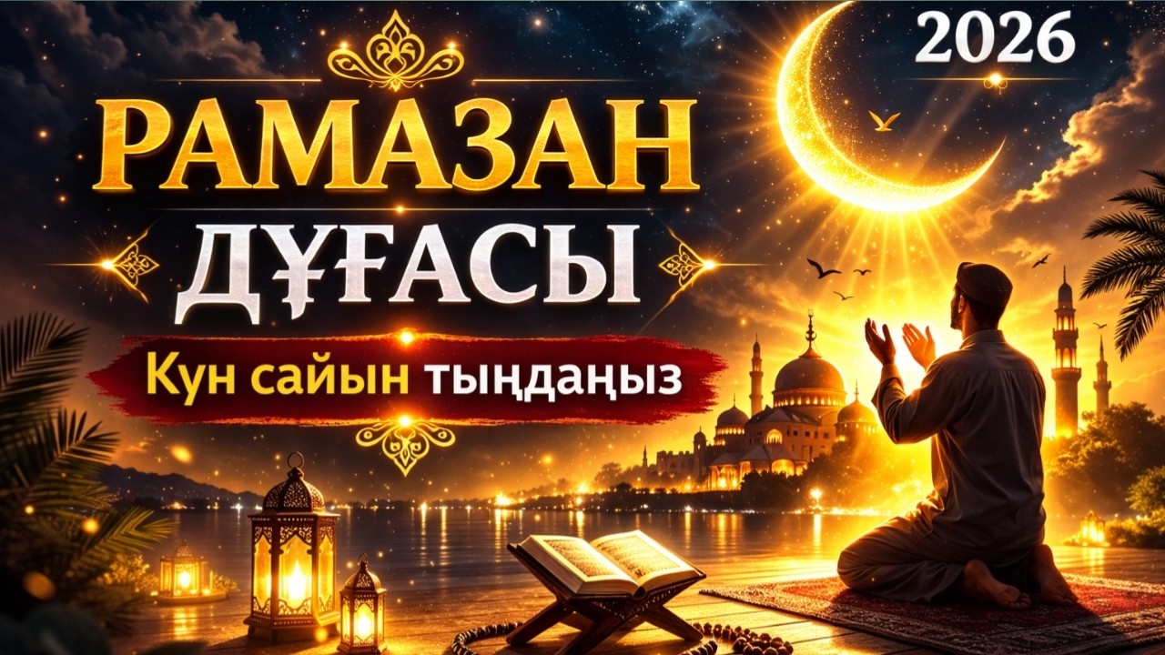 РАМАЗАН ДҰҒАСЫ 2026 🌙 Шексіз Береке Айы | Күн сайын тыңда