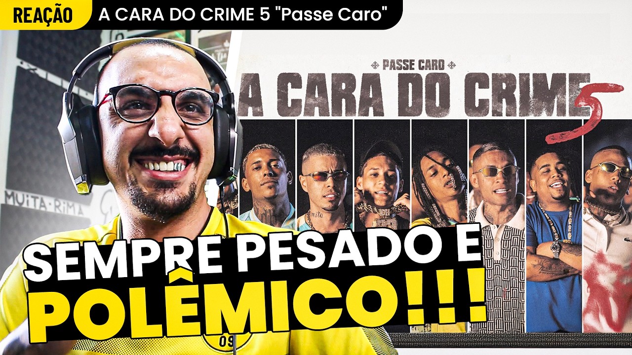 MAIS UMA BRABA!!! A CARA DO CRIME 5 [REAÇÃO]