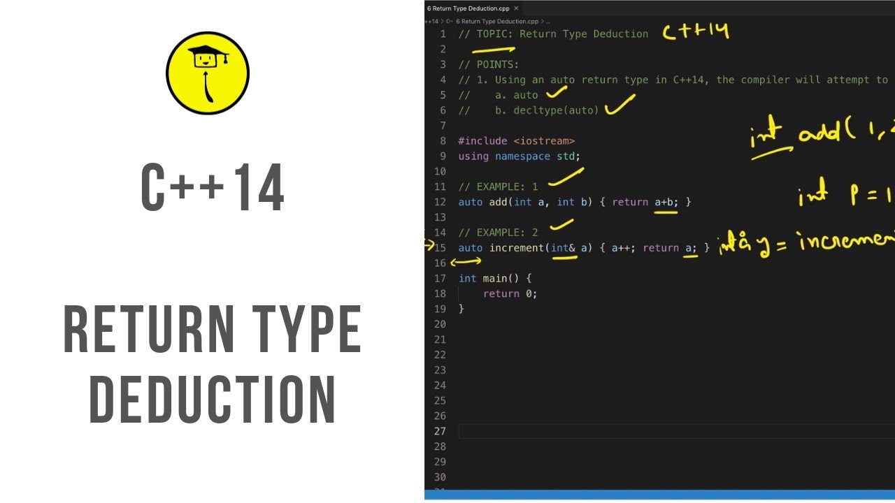 Return Type Deduction In C++