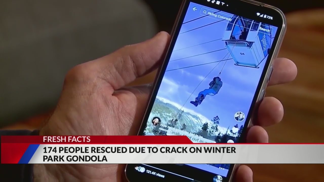 174 people rescued after Winter Park gondola malfunction