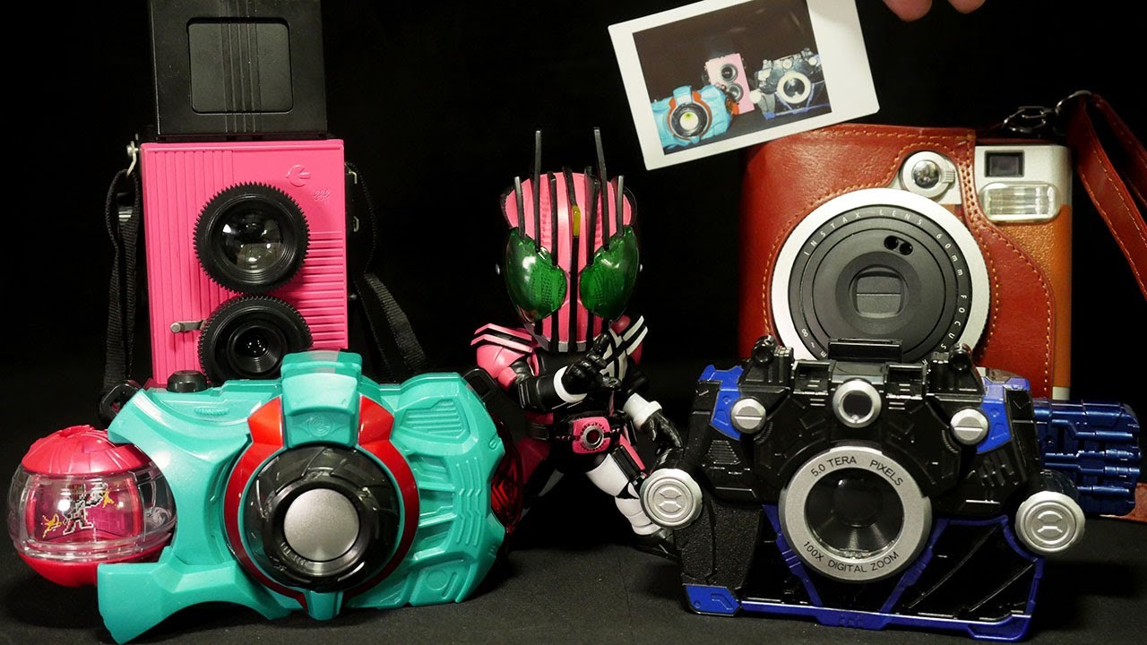 「ディケイド！」仮面ライダーゼッツ【DXゼッツカメラ】 Kamen Rider Zeztz [DX Zetts Camera]