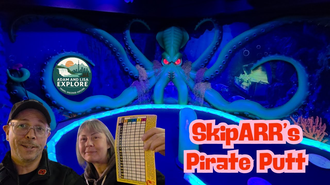 SkipARR’s Mini Golf Challenge on Clifton Hill! | Adam vs. Lisa