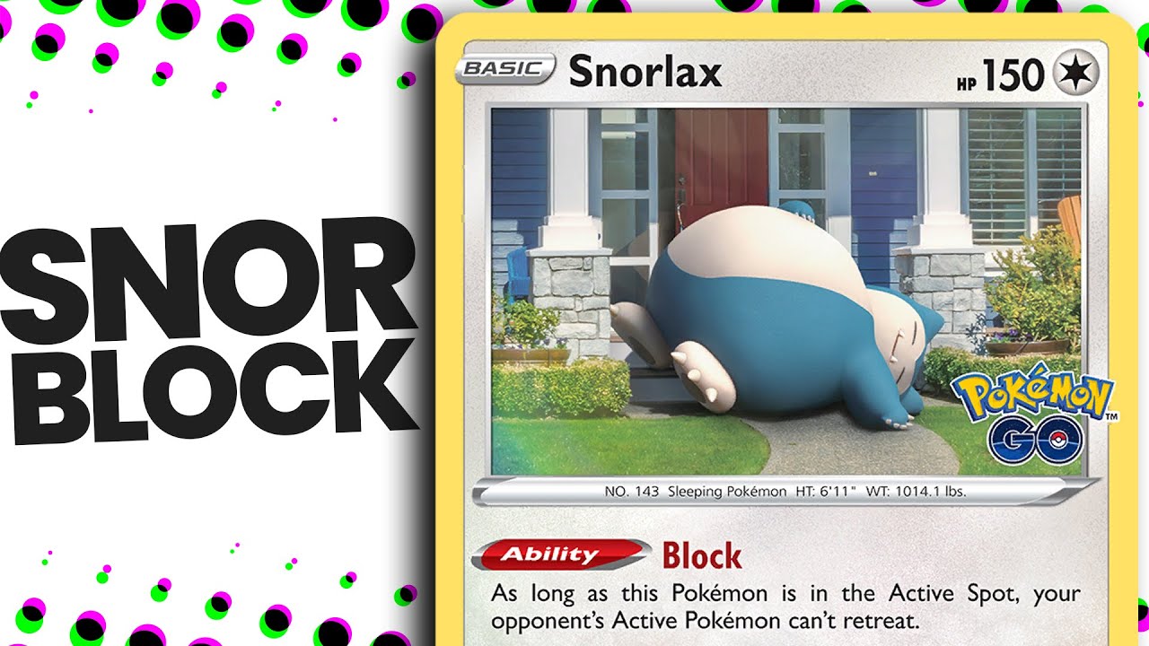 How to play the NEW SNORLAX BLOCK Pokemon TCG deck with Paradox Rift!