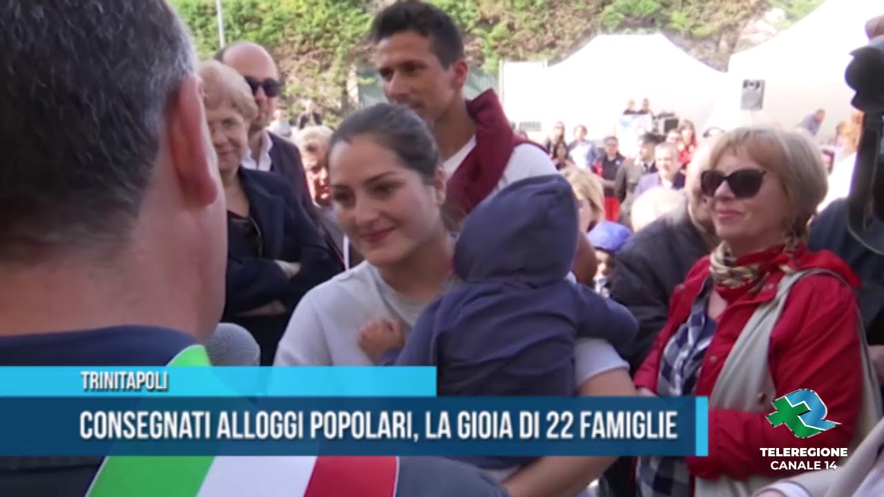 TRINITAPOLI | Consegnati alloggi popolari la gioia di 22 famiglie