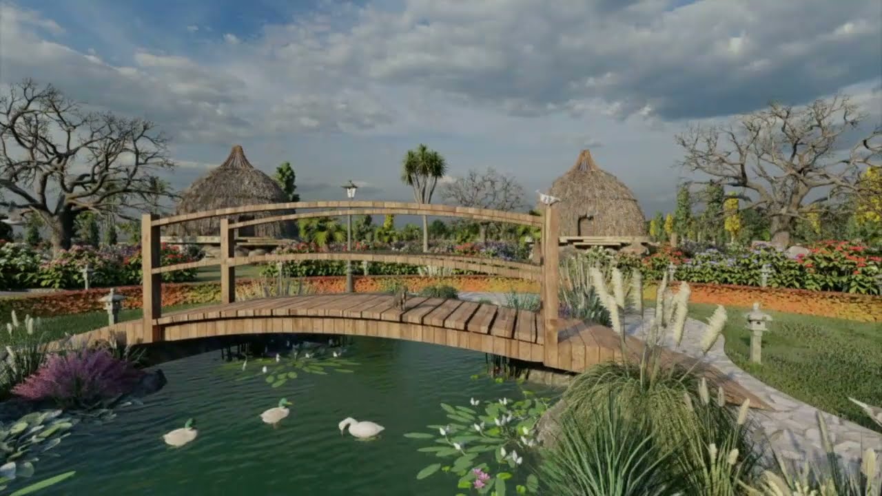 beach resort thesis lumion 10 walkthrough render . just feel it .