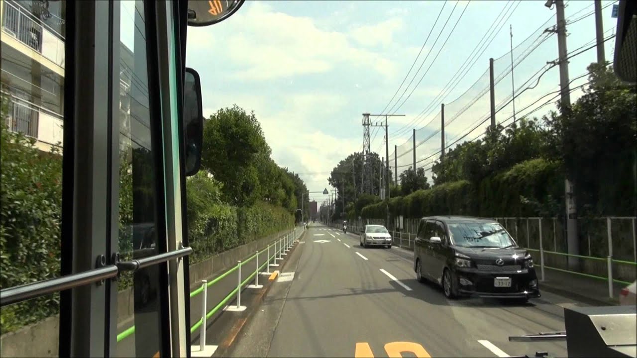 【HD前面展望】銀河鉄道(バス会社)小平国分寺線　国分寺駅入口行き