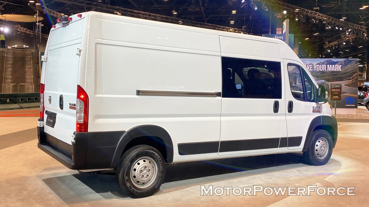 2020 RAM Promaster Cargo Van with 280HP Penstar  3.6L V6