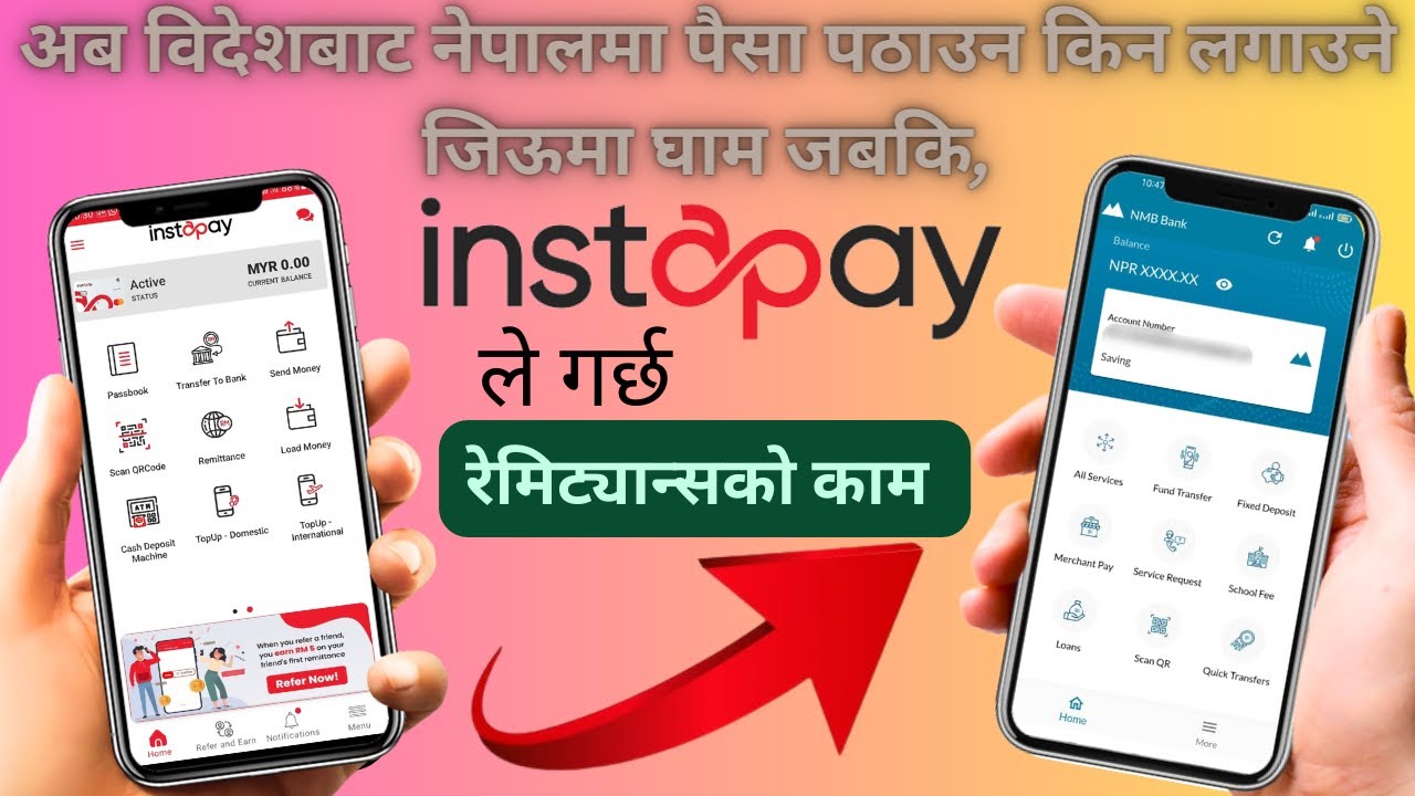 How To Send REMITTANCE From Abroad in Nepal।बिदेशबाट नेपालमा अनलाइन रेमिटान्स पठाउनेतरीका। Instapay।