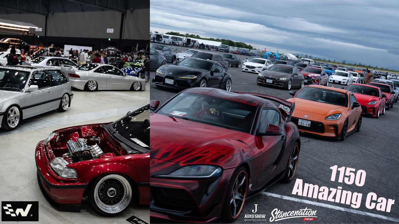 1150 Amazrng Cars WEKFEST JAPAN 2025 & STANCENATION JAPAN 2025 OSAKA