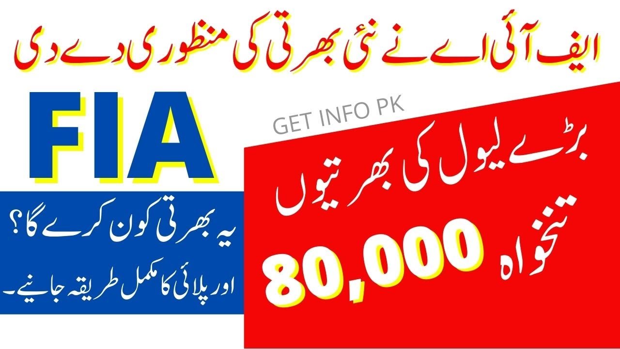 FIA new jobs 2021 (Assistant Director) fpsc