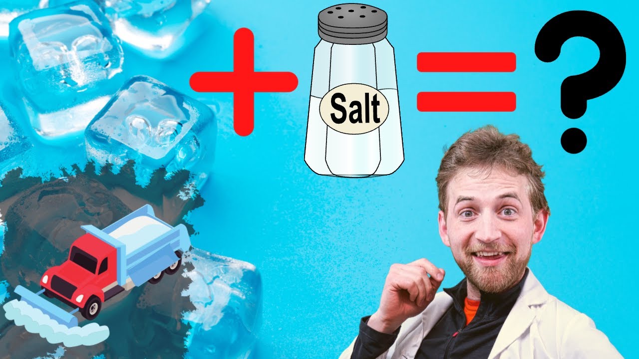 How does ice melt work? Let's experiment the science and stuff.