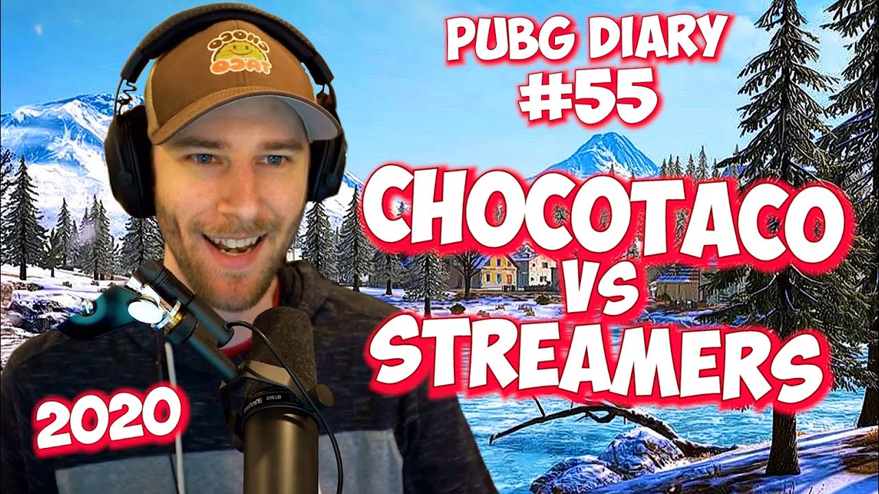ChocoTaco vs Streamers | Streamer Vs Streamer | PUBG DIARY #55