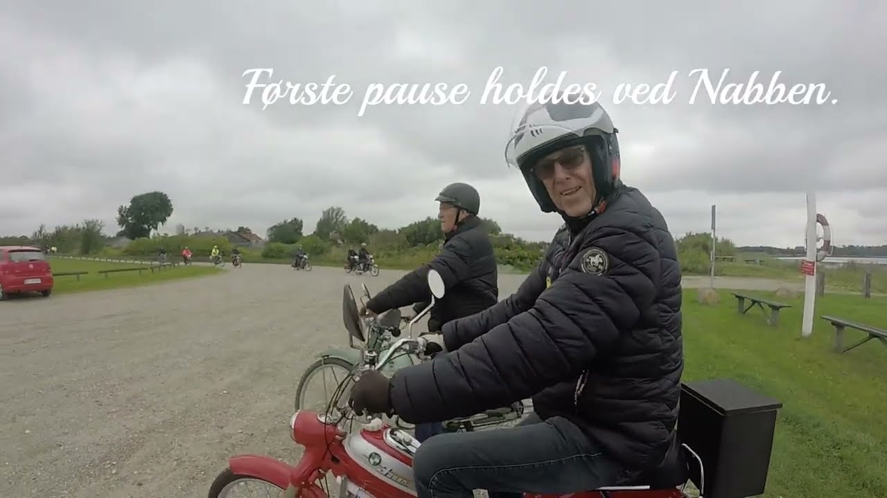 Fugle Zoo Løbet 2025. Fyns Veteran knallert klub.