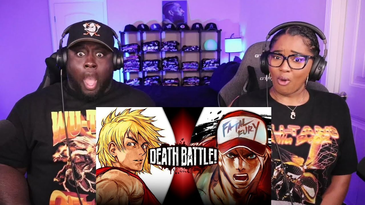 Kidd and Cee Reacts To Ken VS Terry (Street Fighter VS King of Fighters) | DEATH BATTLE!