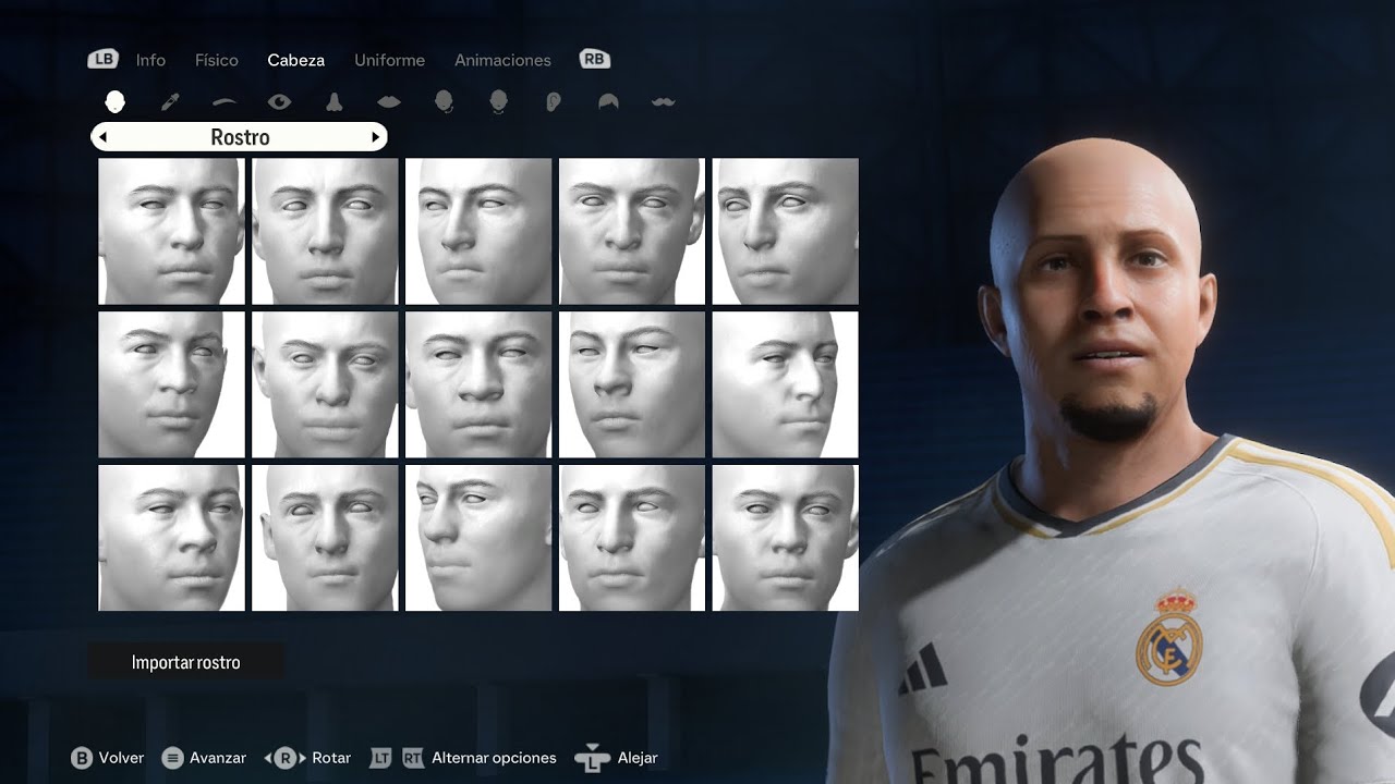 EA SPORTS 24 / COMO HACER A ROBERTO CARLOS / REAL MADRID