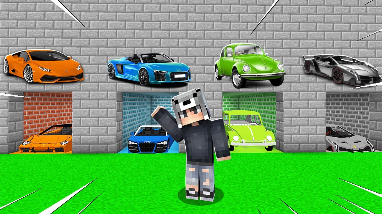 YANLIŞ ARABA MAĞARAYI SE&Ccedil;ERSEN &Ouml;L&Uuml;RS&Uuml;N! 😱 - Minecraft