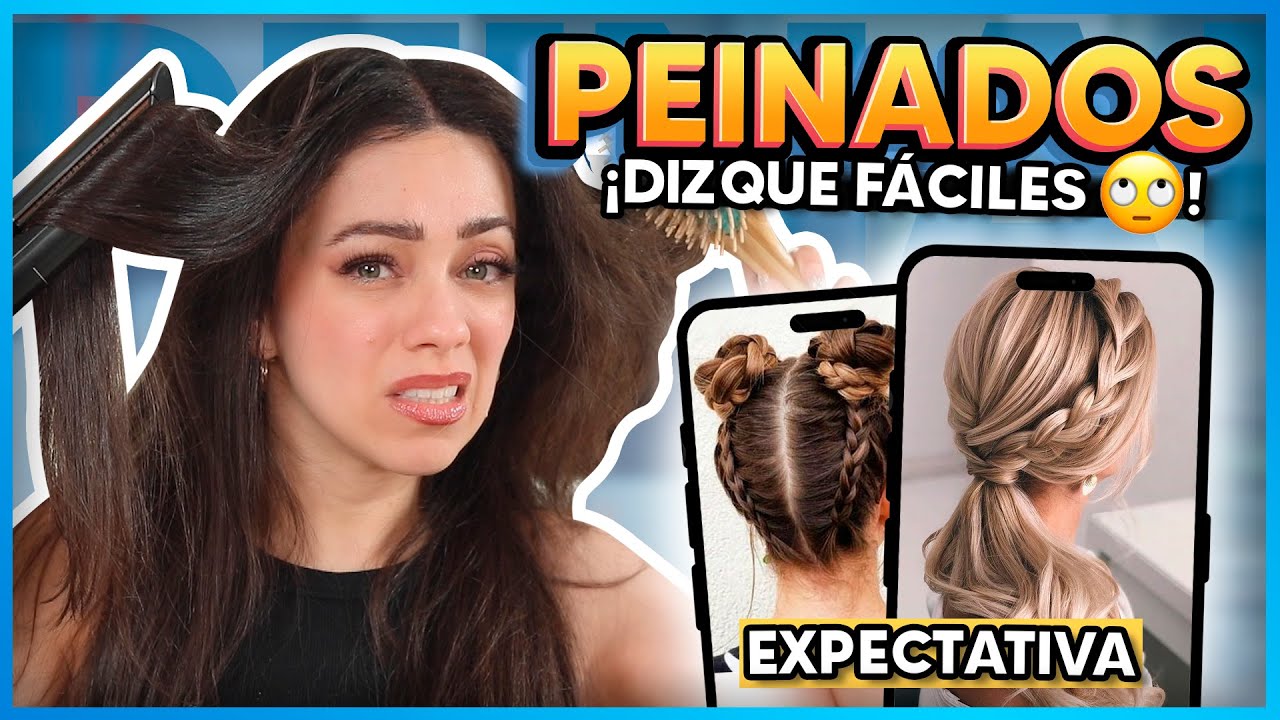EL PEOR VIDEO DEL CANAL: EMPEZO MAL Y TERMINÓ AUN PEOR! | RECREANDO PEINADOS VIRALES