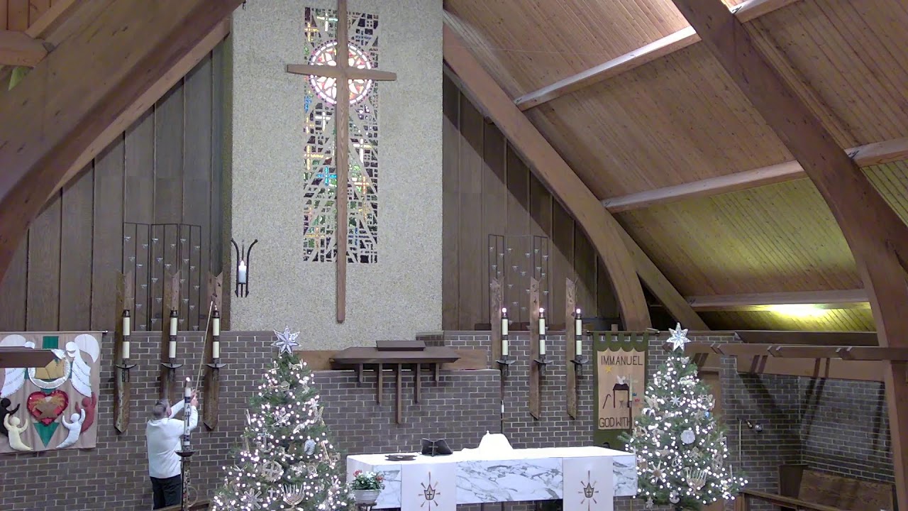 Service at Gloria Dei Lutheran Church, Northbrook, IL