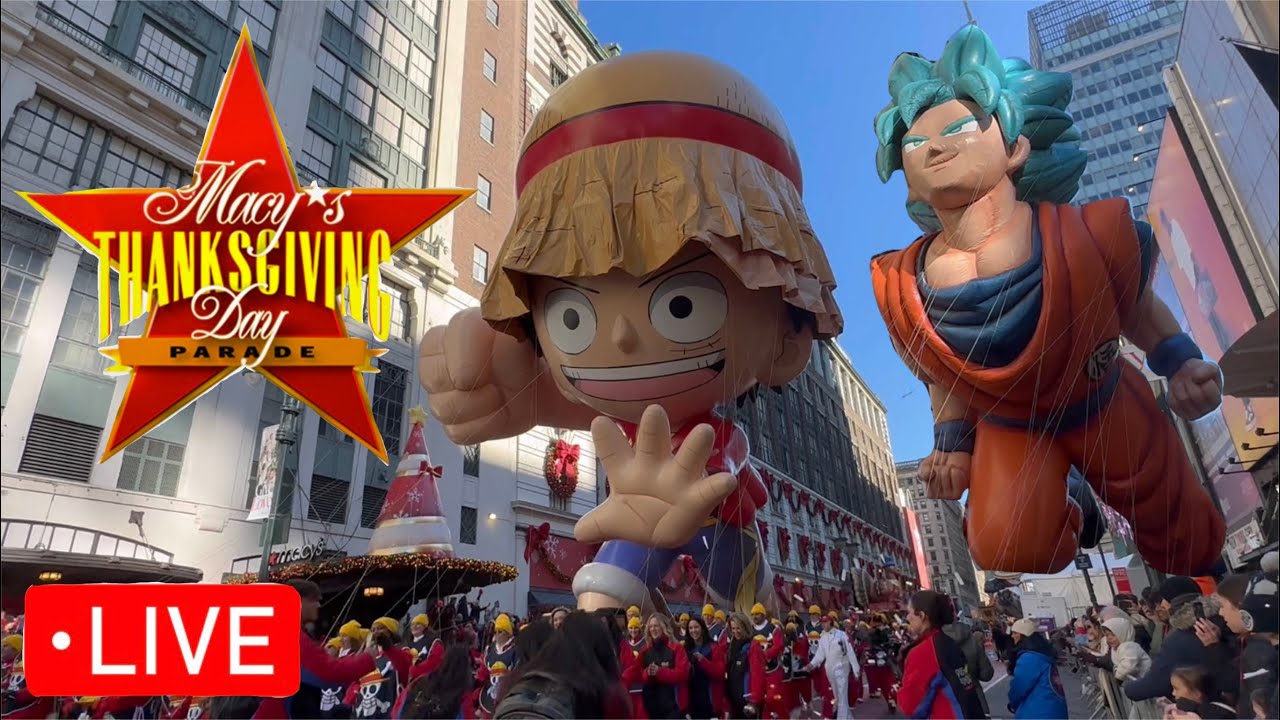 Macy’s Thanksgiving Day Parade FRONT ROW 2023 @ Macy’s Herald Square (balloons, floats, celebrities)
