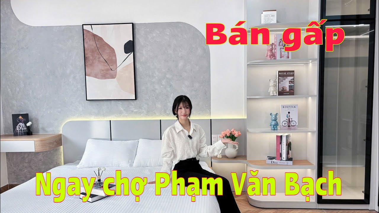 Nhà đẹp gò vấp Cần tiền bán gấp nhà phố ngay chợ Phạm Văn Bạch 
