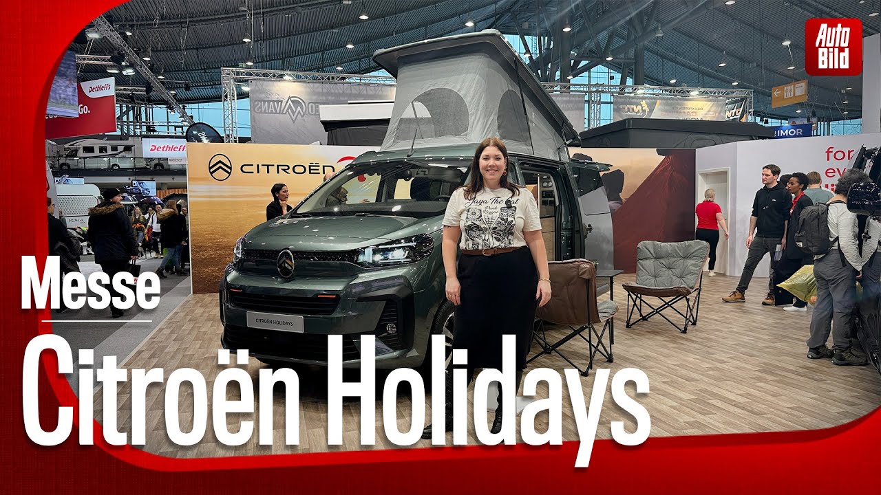 Citro&euml;n Holidays (2024) | Erster eigener Camper von Citro&euml;n | Vorstellung mit Jenny Zeume