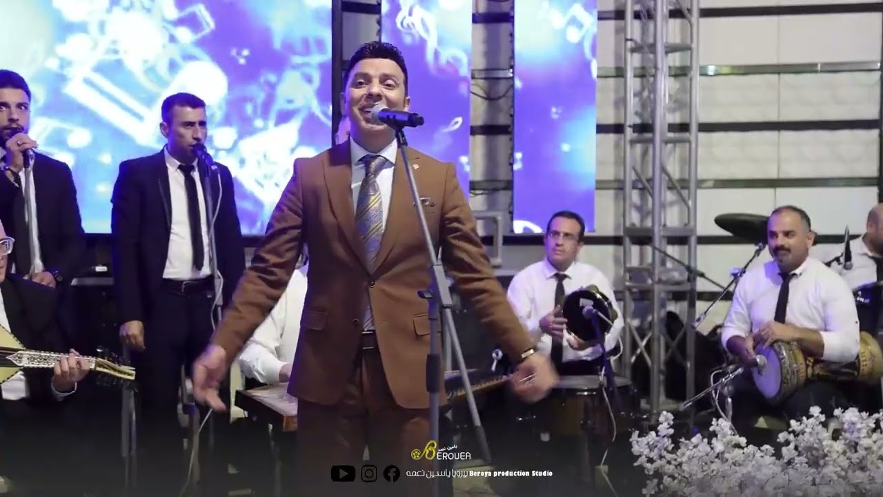 حفل زفاف العريس محمد جليلاتي المطرب الفنان نهاد خيري تصوير ياسين نعمه 0944440502 ج2