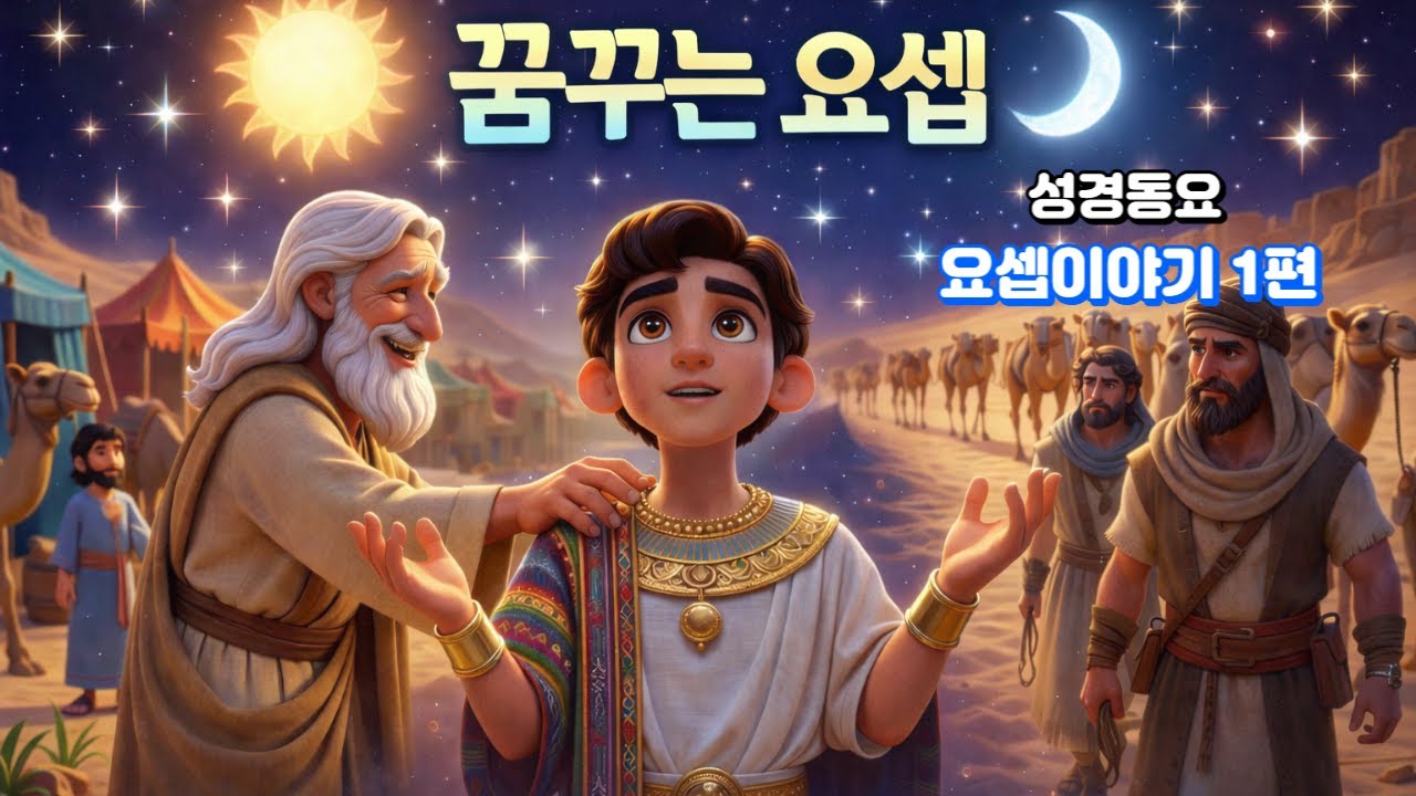 1-꿈꾸는요셉|요셉이야기|성경 동요| 영유아 동요|NurseryRhymes |통통동요세상|TongTongKidsSong