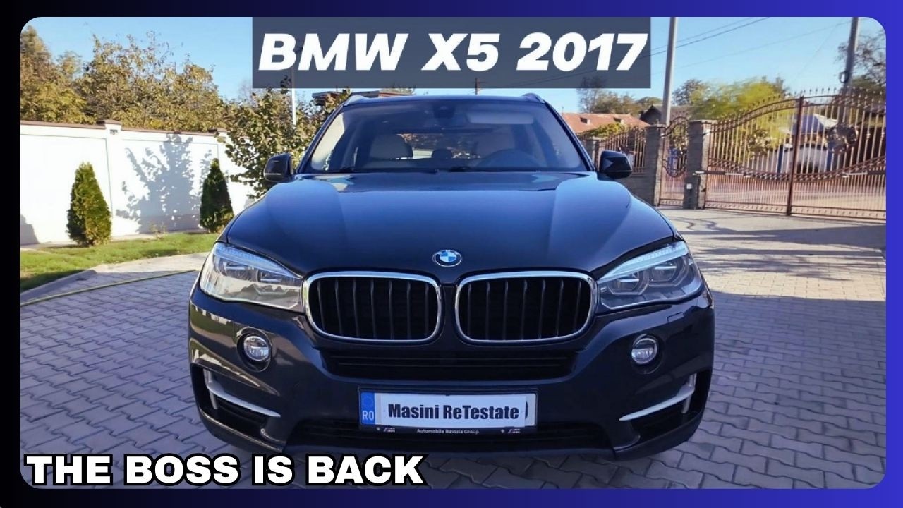 BMW X5 2017. Alegerea potrivită pe termen lung? Vezi aici un test complet