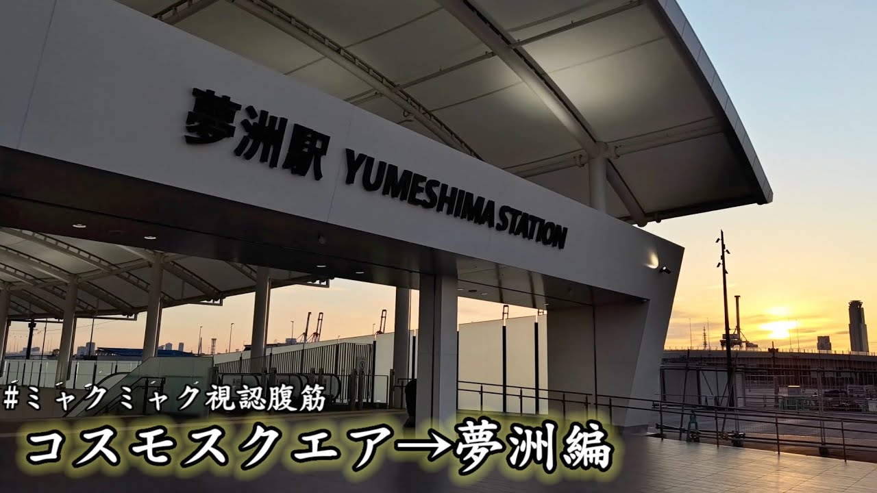 【徒歩】大阪メトロ駅間徒歩最長旅 ～ミャクミャクカウントを添えて～