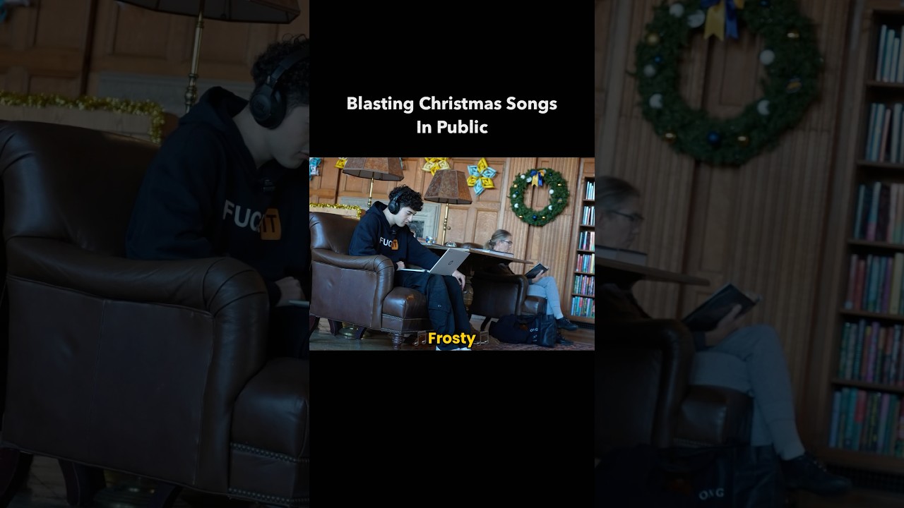 Blasting Inappropriate Songs In Public 