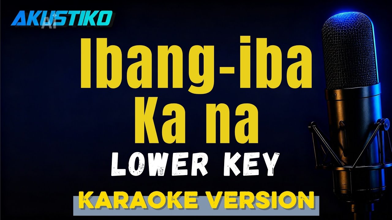 Ibang-iba ka na | Renz Verano | LOWER KEY KARAOKE | QUALITY AUDIO