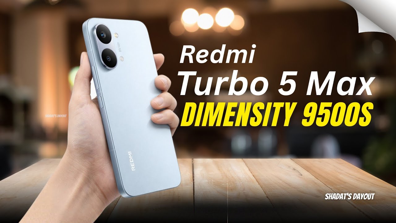 Redmi Turbo 5 Max Official First Look - IT's finally HERE