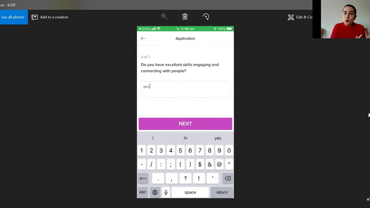 How to Answer Job Question On Sidekicker App?