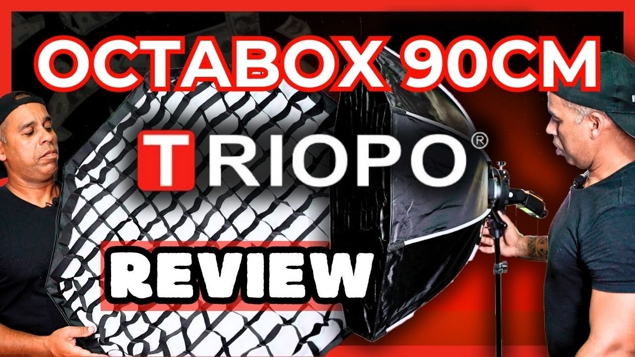Octabox Triopo - 90 centímetros BOM e BARATO - Uma Alternativa Econômica de iluminação!