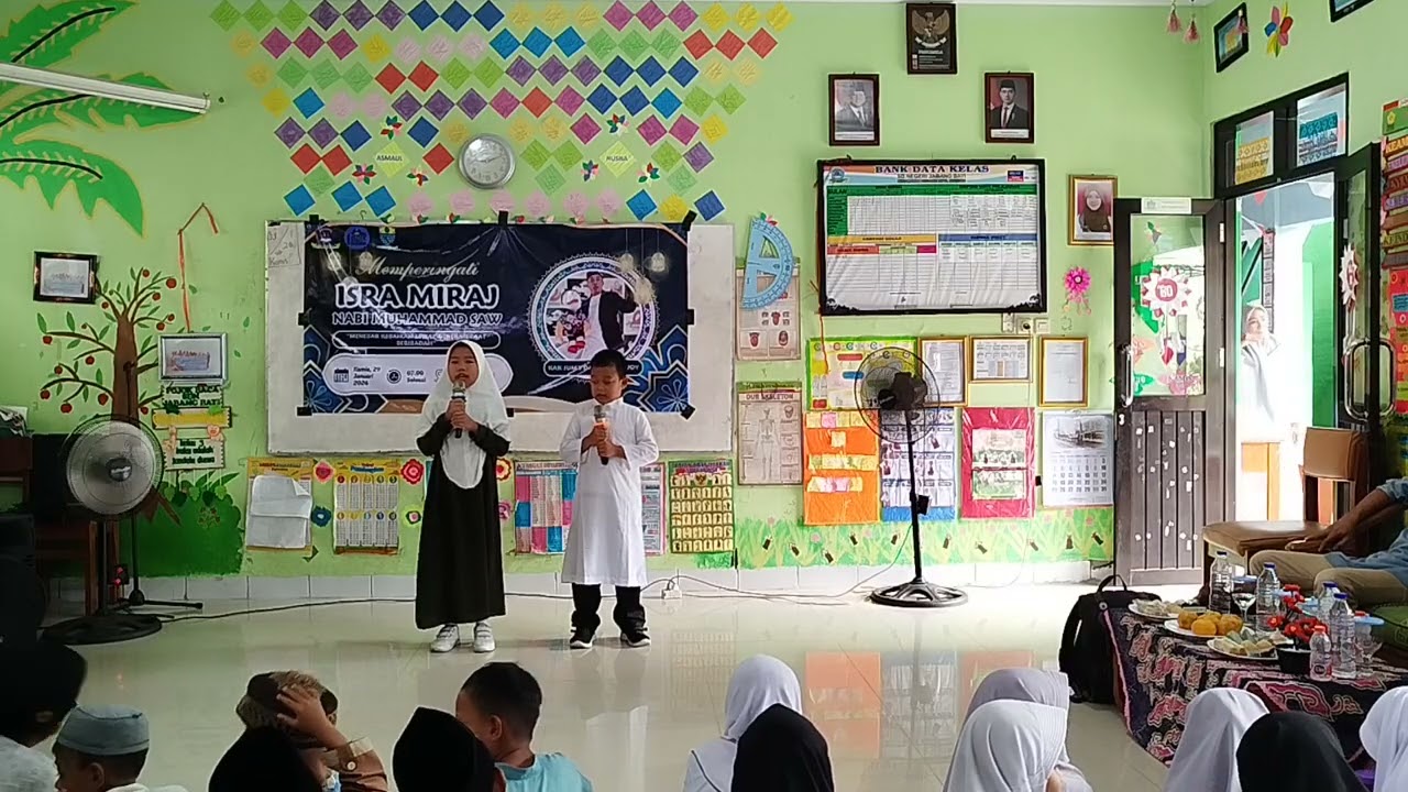 Isra Mi'raj SDN Jabang Bayi 2026 dengan tema 