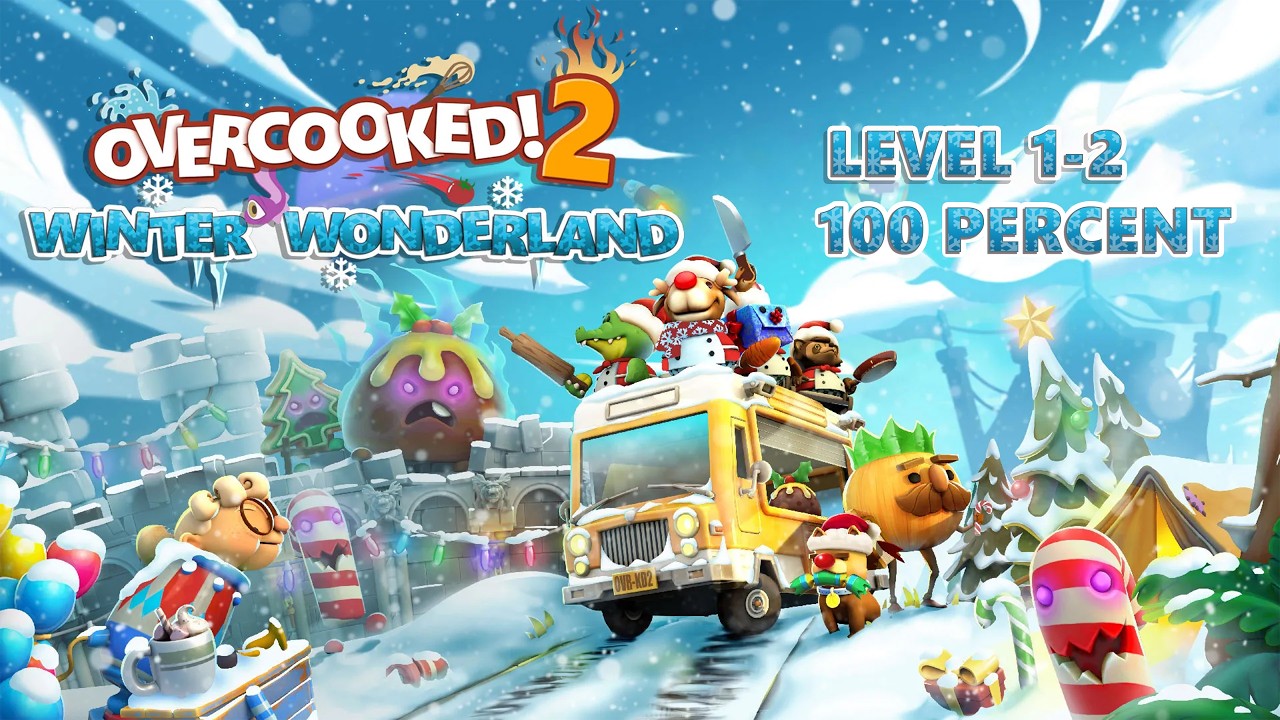 Overcooked 2 Winter Wonderland 1-2 100 Percent