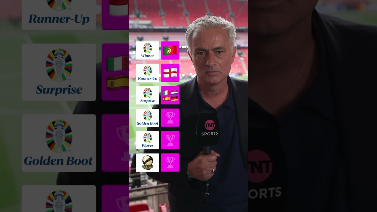 Jose Mourinho gives us his Euro 2024 predictions! 🔮